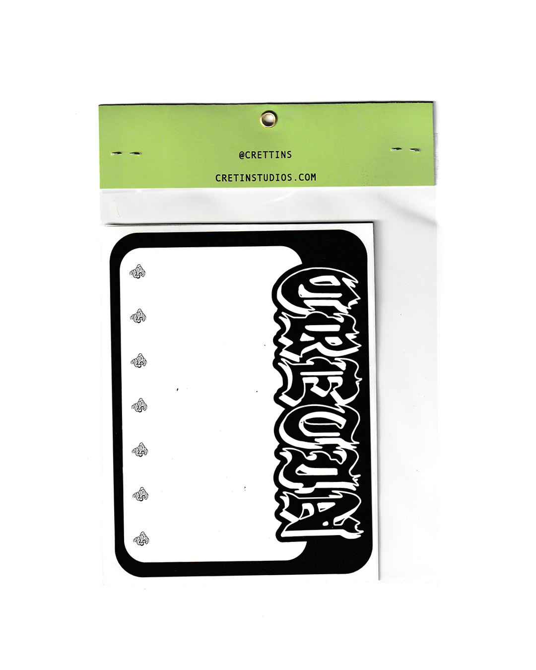 XL destructible stickers (6 Pcs)
