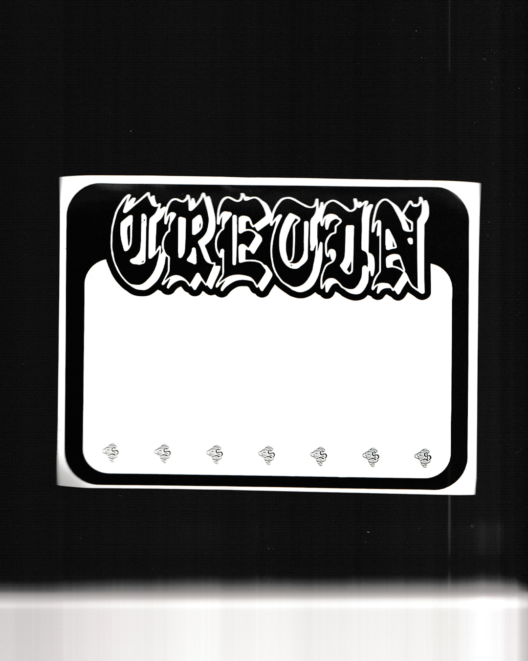 XL destructible stickers (6 Pcs)