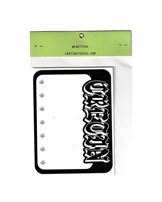 XL destructible stickers (6 Pcs)